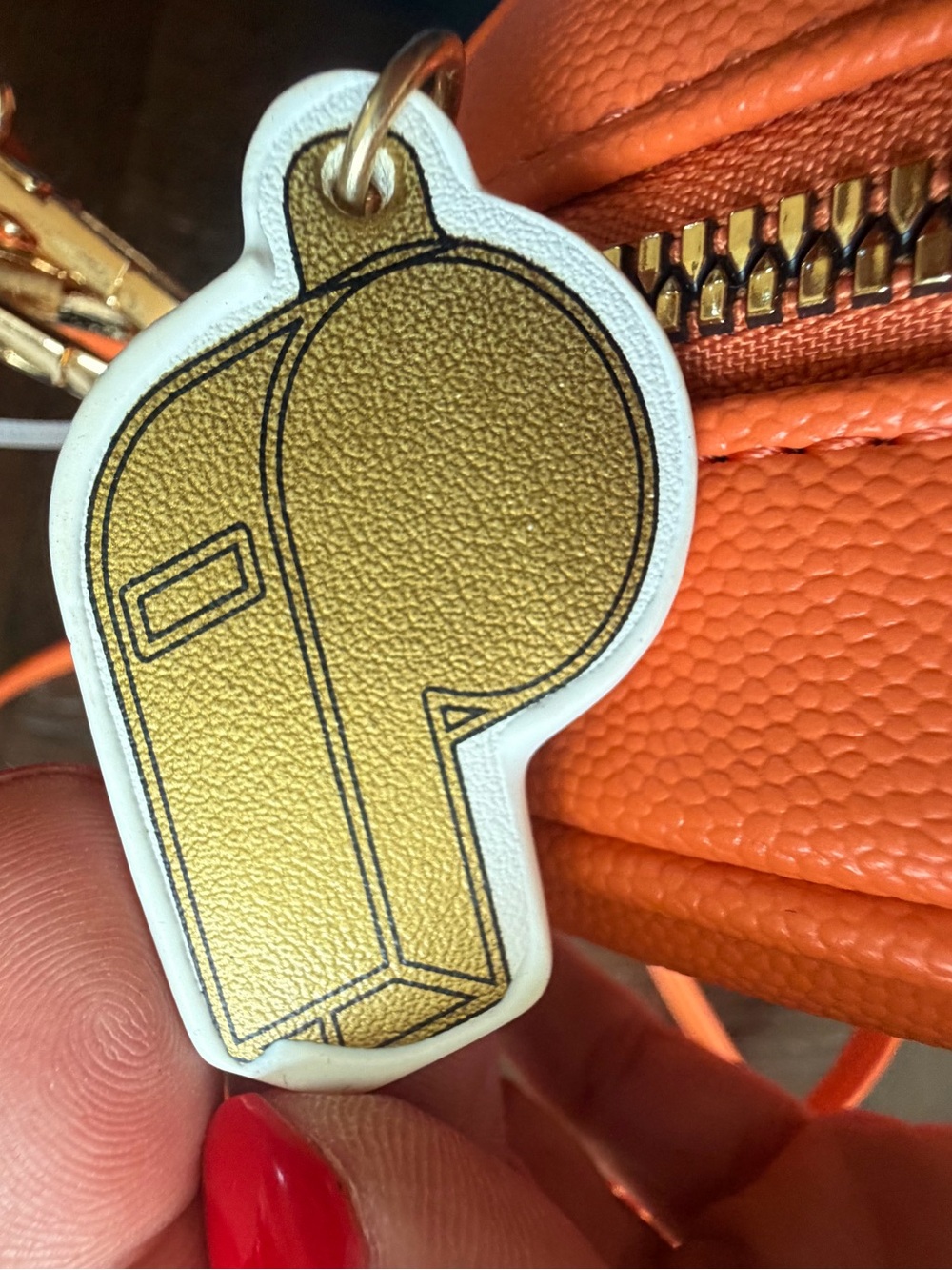 Betsey Johnson Kitsch Basketball-Shaped Crossbody - Picture 5 of 10